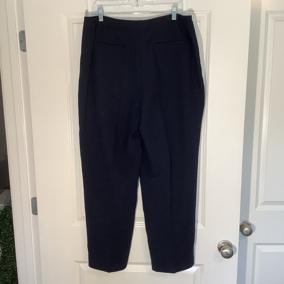 Jones New York Pants - Jones New York Women’s  Lined Dress Paints Navy Blue Size 16W